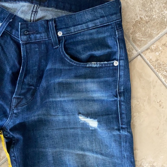 Men’s Hudson Blake Slim Straight Distressed Jeans Size 31 - Picture 9 of 10